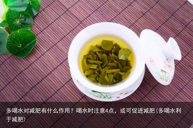 多喝水对减肥有什么作用？喝水时注意4点，或可促进减肥(多喝水利于减肥)