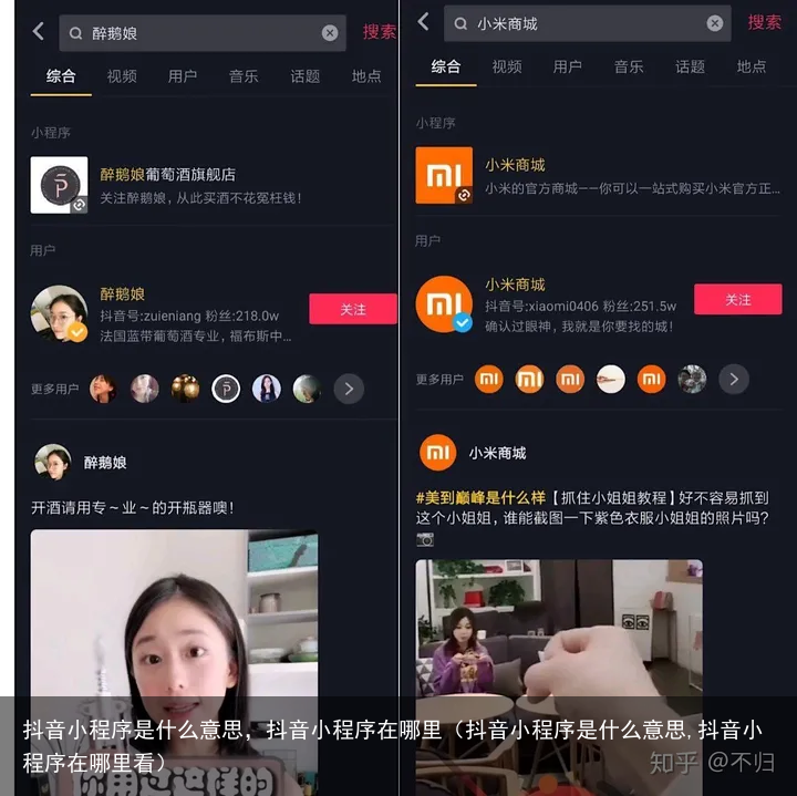 抖音小程序是什么意思，抖音小程序在哪里（抖音小程序是什么意思,抖音小程序在哪里看）