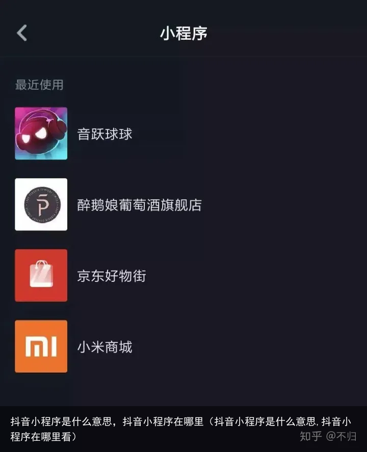 抖音小程序是什么意思，抖音小程序在哪里（抖音小程序是什么意思,抖音小程序在哪里看）