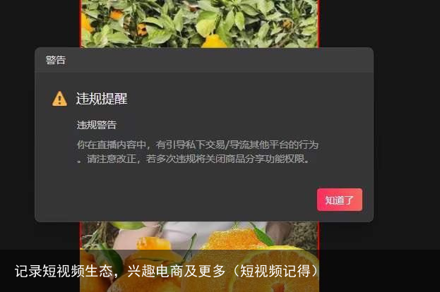 记录短视频生态，兴趣电商及更多（短视频记得）