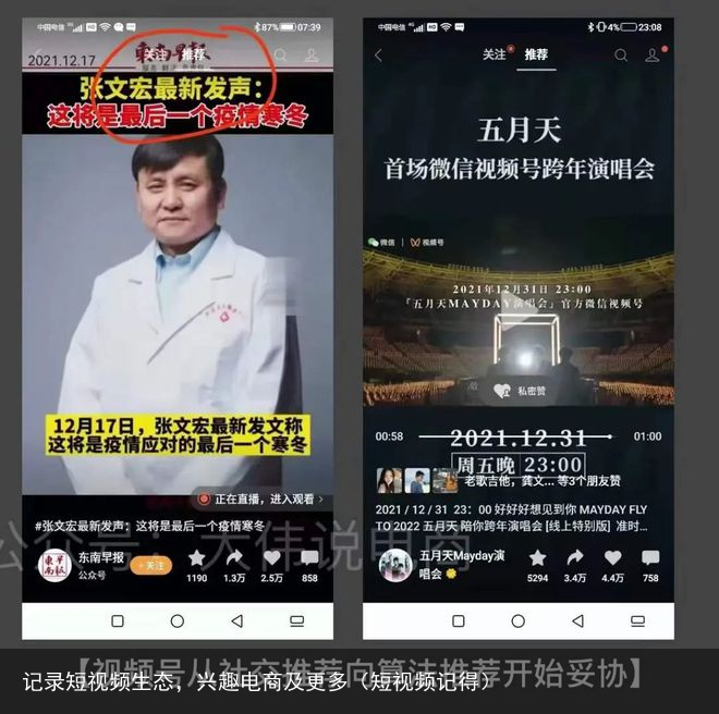 记录短视频生态，兴趣电商及更多（短视频记得）