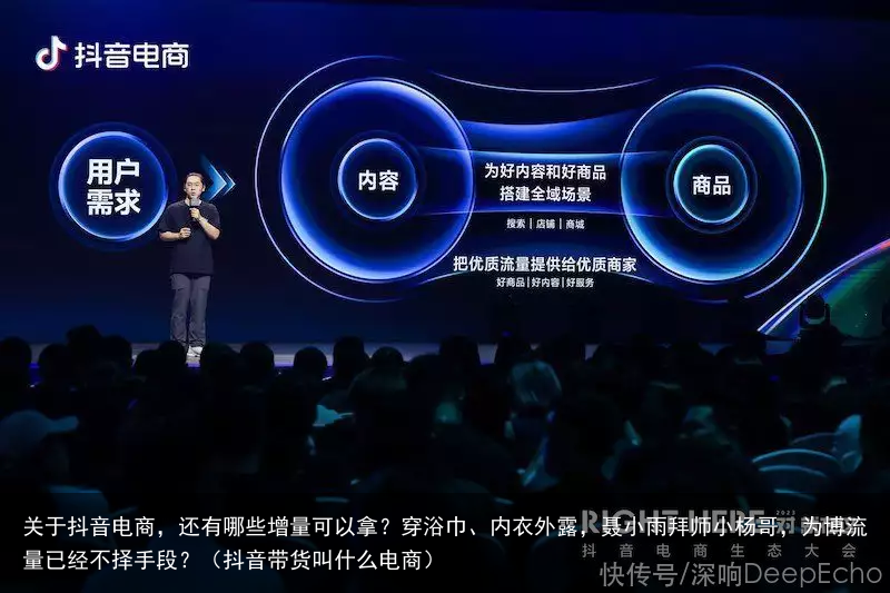 关于抖音电商，还有哪些增量可以拿？（抖音带货叫什么电商）