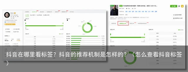 抖音在哪里看标签？抖音的推荐机制是怎样的？（怎么查看抖音标签）
