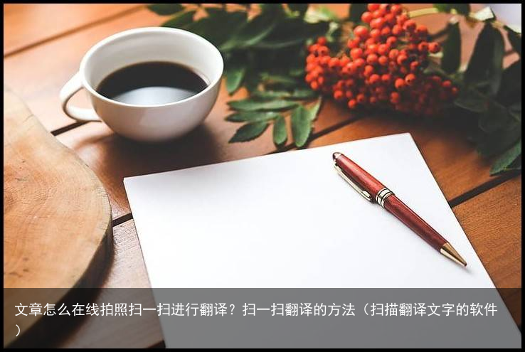 文章怎么在线拍照扫一扫进行翻译？扫一扫翻译的方法（扫描翻译文字的软件）