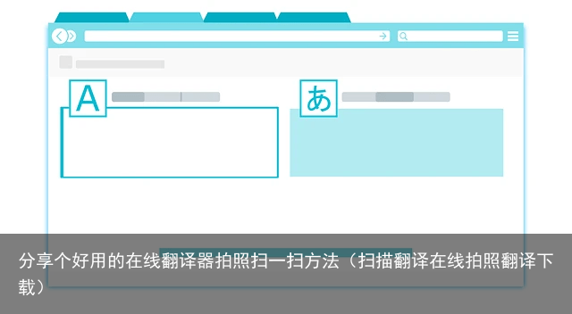 分享个好用的在线翻译器拍照扫一扫方法（扫描翻译在线拍照翻译下载）