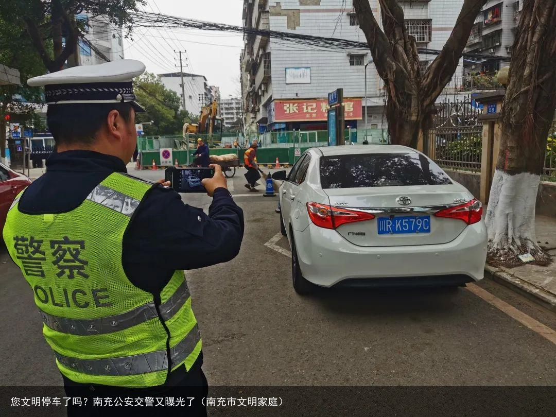 您文明停车了吗？南充公安交警又曝光了（南充市文明家庭）