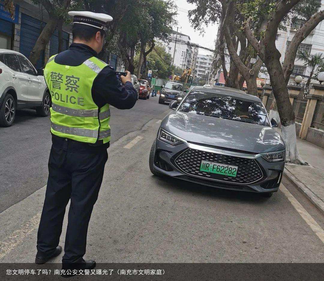 您文明停车了吗？南充公安交警又曝光了（南充市文明家庭）