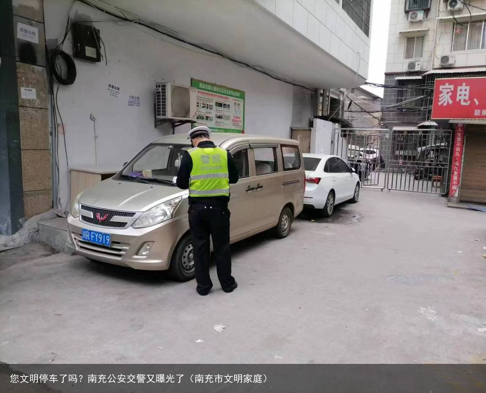 您文明停车了吗？南充公安交警又曝光了（南充市文明家庭）