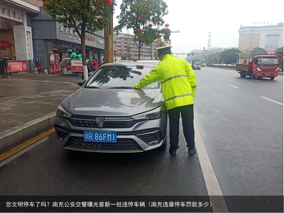 您文明停车了吗？南充公安交警曝光最新一批违停车辆（南充违章停车罚款多少）