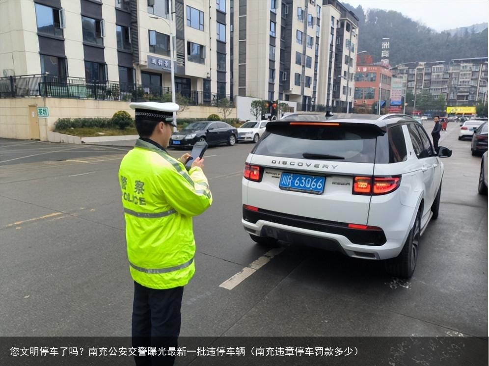 您文明停车了吗？南充公安交警曝光最新一批违停车辆（南充违章停车罚款多少）