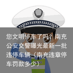 您文明停车了吗？南充公安交警曝光最新一批违停车辆（南充违章停车罚款多少）