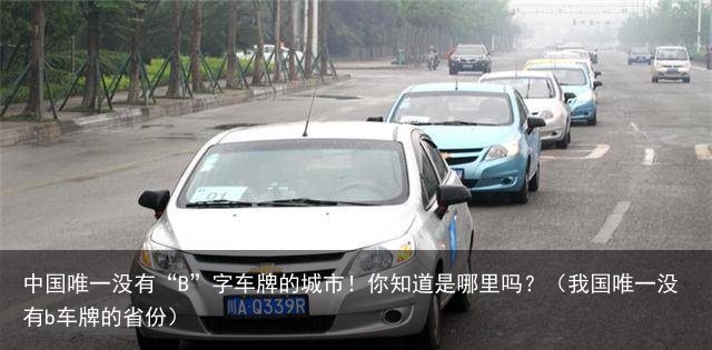 中国唯一没有“B”字车牌的城市！你知道是哪里吗？（我国唯一没有b车牌的省份）