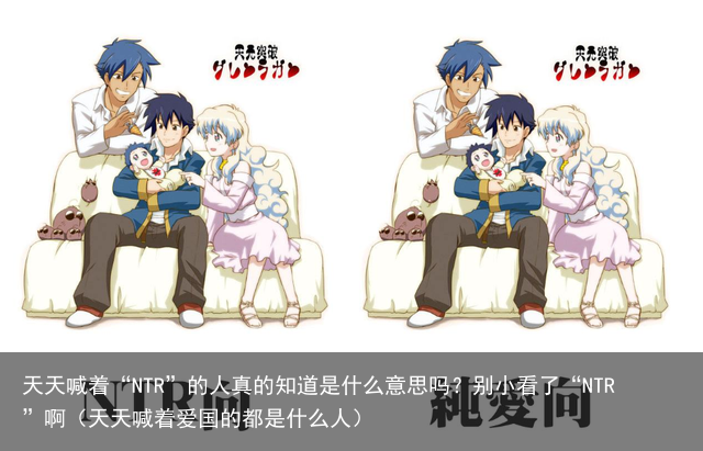 天天喊着“NTR”的人真的知道是什么意思吗？别小看了“NTR”啊（天天喊着爱国的都是什么人）