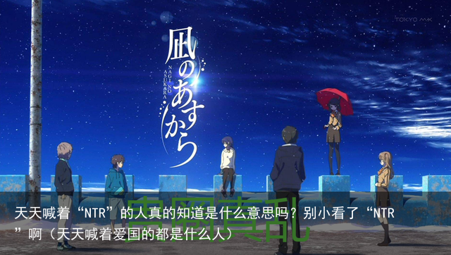 天天喊着“NTR”的人真的知道是什么意思吗？别小看了“NTR”啊（天天喊着爱国的都是什么人）
