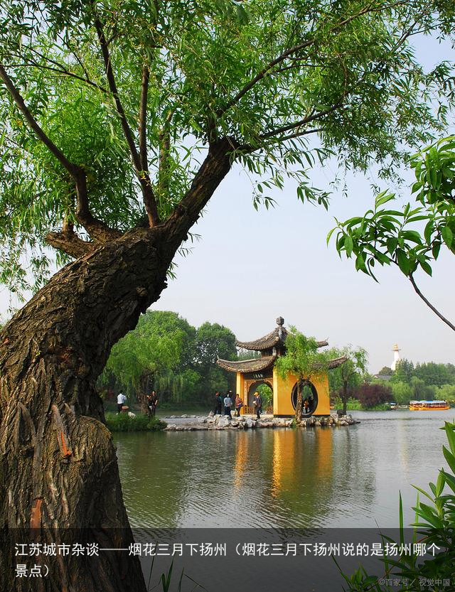 江苏城市杂谈——烟花三月下扬州（烟花三月下扬州说的是扬州哪个景点）