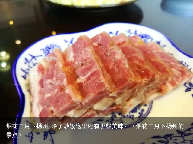 烟花三月下扬州 除了炒饭这里还有哪些美味？（烟花三月下扬州的景点）