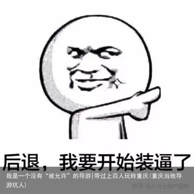 我是一个没有“被允许”的导游|带过上百人玩转重庆(重庆当地导游坑人)