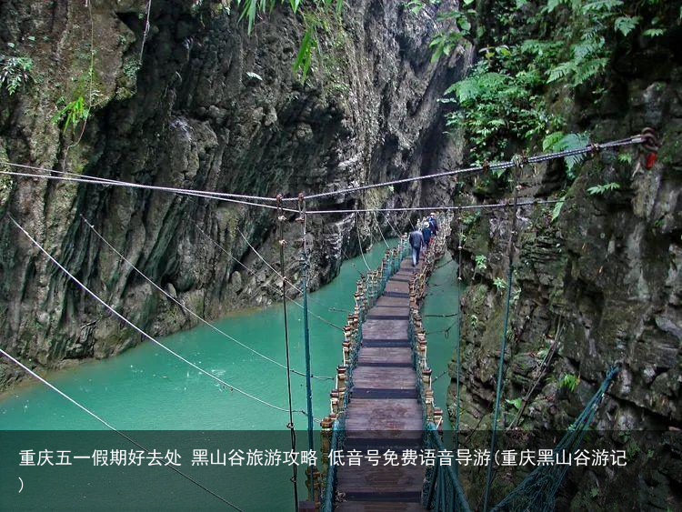 重庆五一假期好去处 黑山谷旅游攻略 低音号免费语音导游(重庆黑山谷游记)