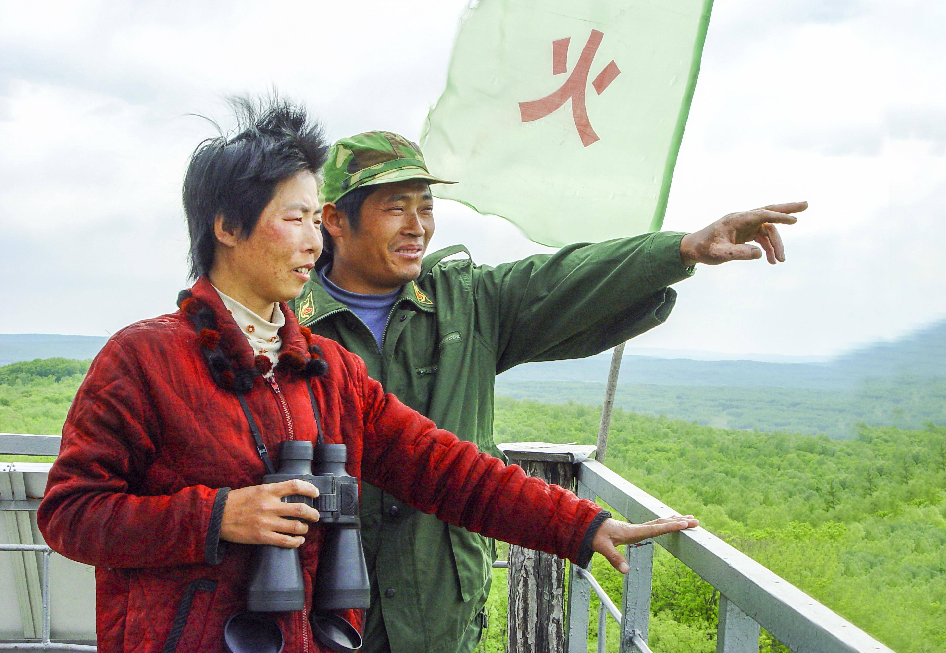 （新华全媒+）彩芹瞭望塔上两代夫妻的坚守(彩ill)