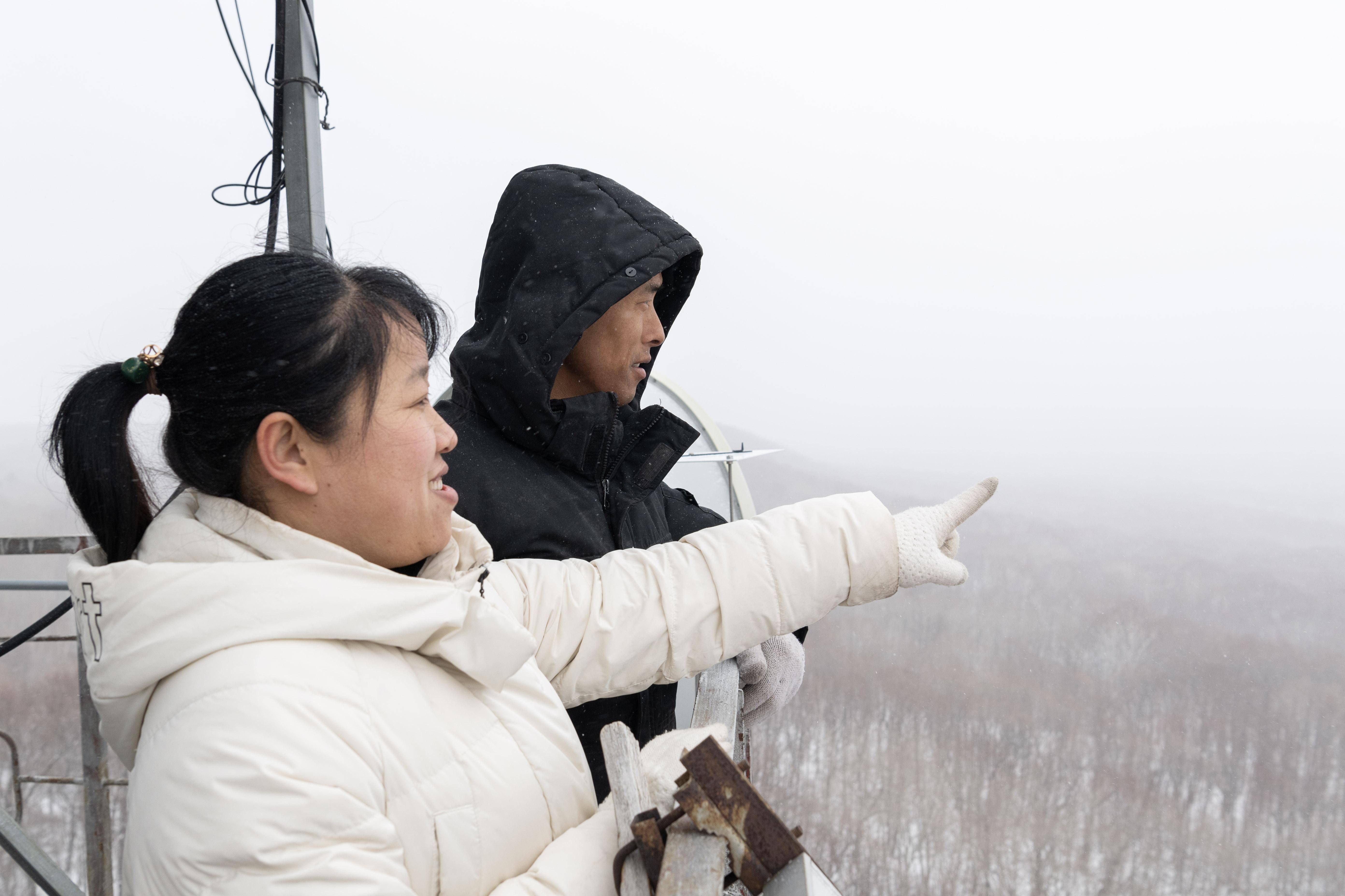 （新华全媒+）彩芹瞭望塔上两代夫妻的坚守(彩ill)