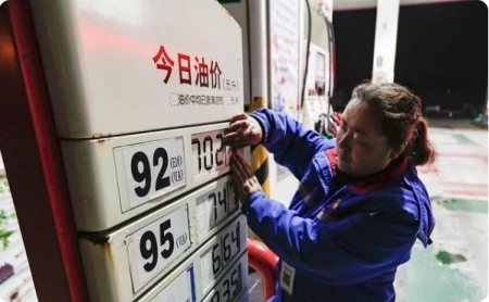 油价调整消息：今天3月11日，调整后全国92、95号汽油零售价(油价调整1.29)