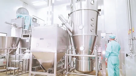 新春走基层｜布洛芬生产线全天开工产量增(年产100吨布洛芬的合成车间工艺设计图)