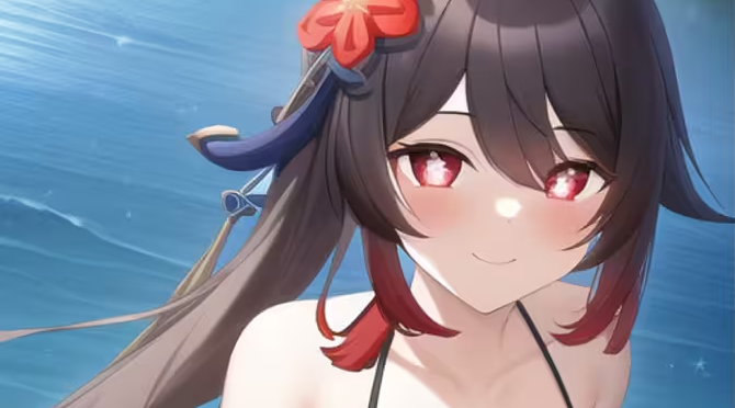 《原神》cos泳装合集，达咩，不可以瑟瑟！(原神角色穿泳装的图片)