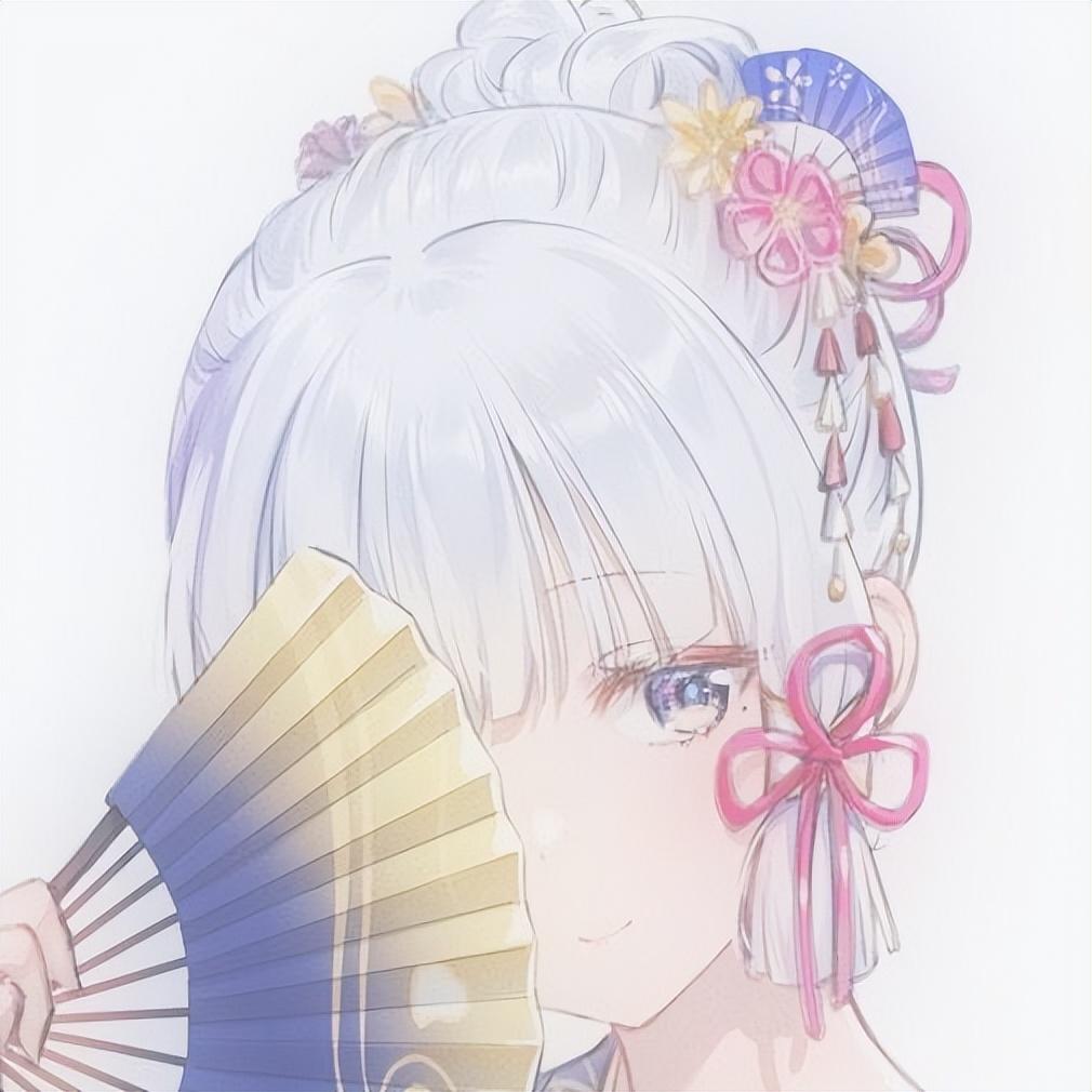 原神头像丨神里绫华我爱你，不要离开我，达咩(神里绫华情侣头像)