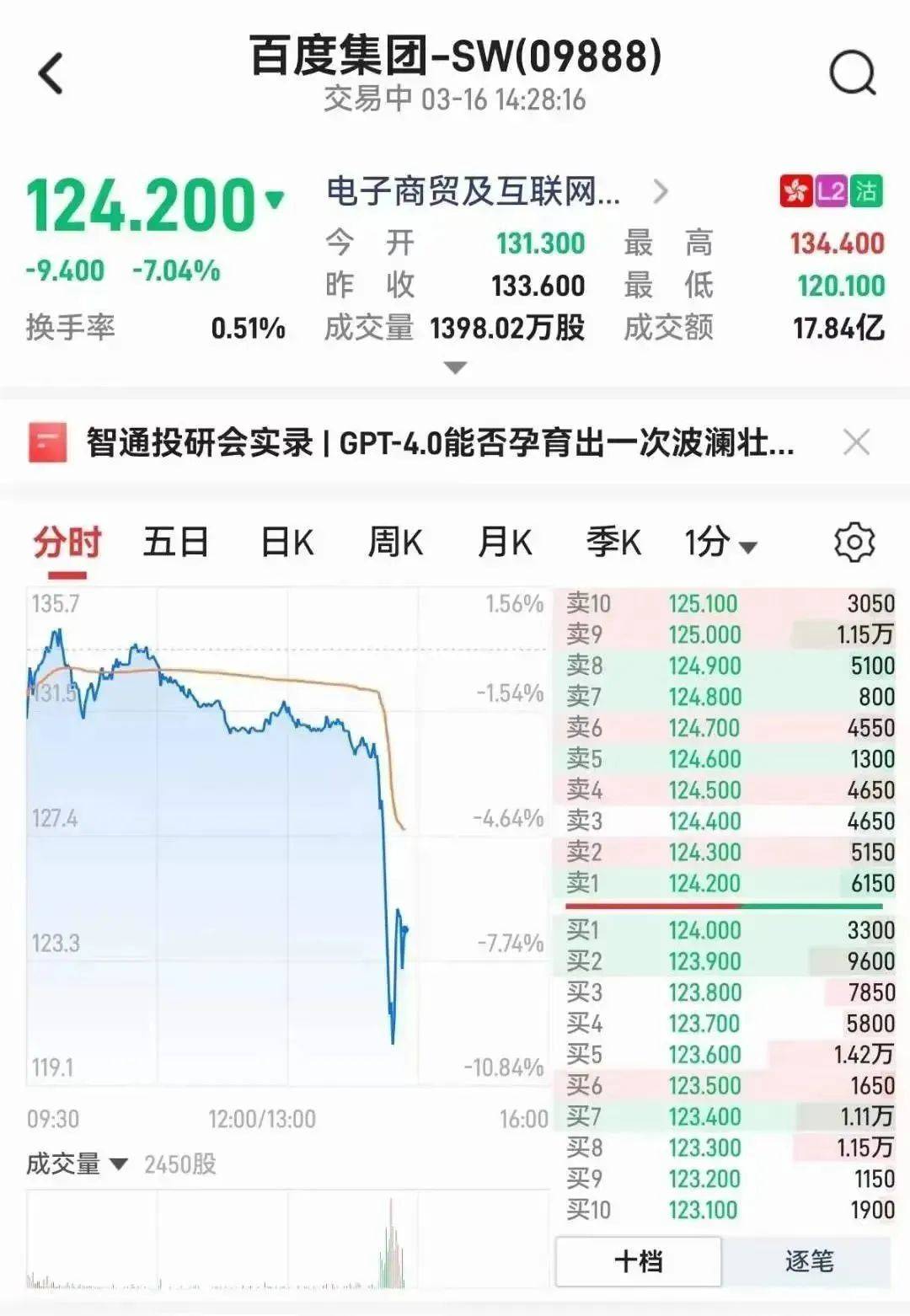 “孤勇者”百度“文心一言”