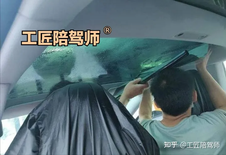 汽车天窗也可以贴膜防晒吗？（汽车天窗可以贴隔热膜吗多少钱）