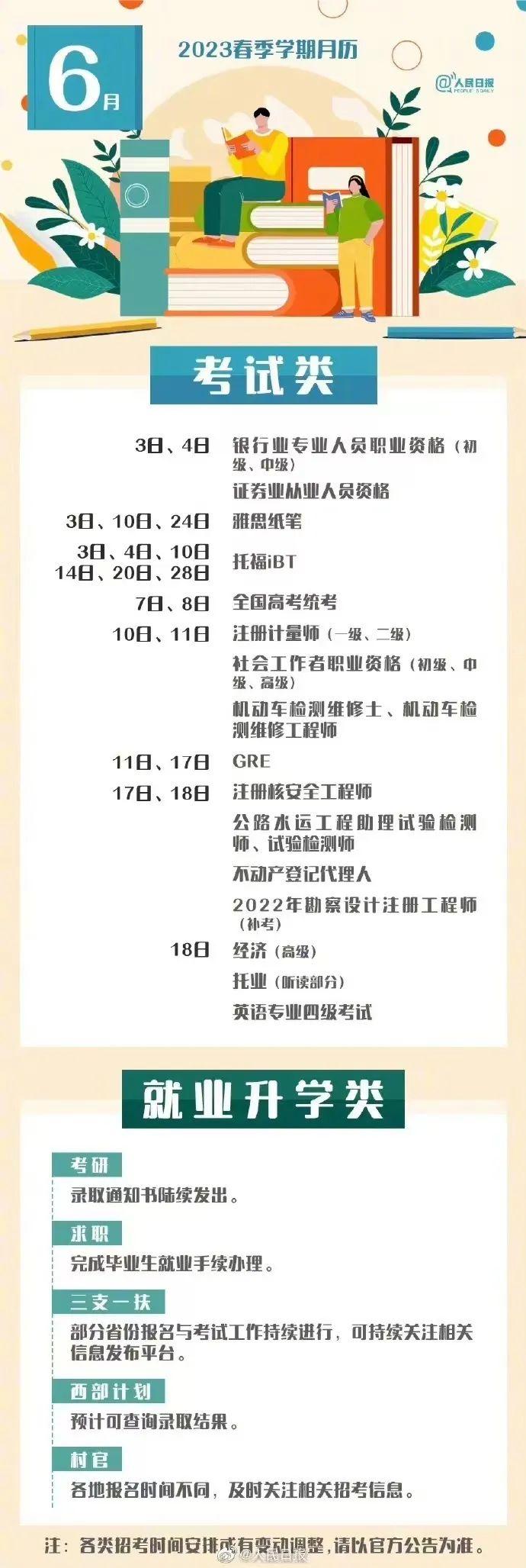 考试时间定了！(考试时间定了还是不定)