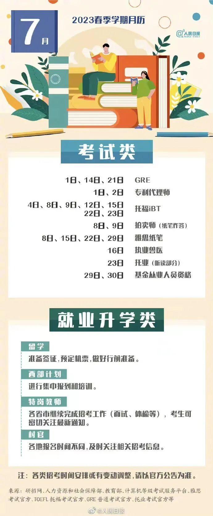 考试时间定了！(考试时间定了还是不定)