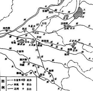 鸿沟是大禹最早治理的中国大运河(最早记载大禹治水)