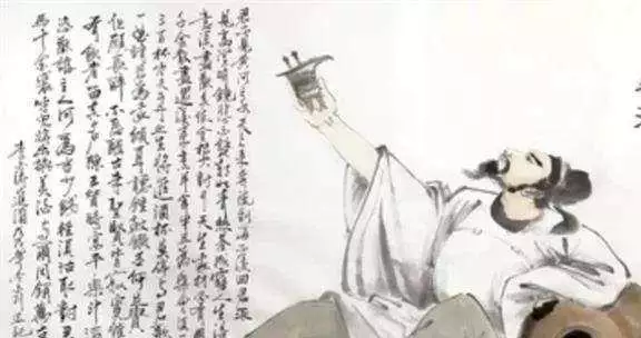 李白《将进酒》情绪太拧巴，只因为是喝醉后用胸口喷出来的？(将进酒qiang什么意思)
