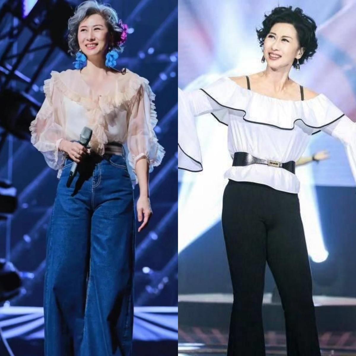 到了叶倩文这个年纪，真就是体态和穿搭决定了一切，看她这样多美(叶倩文现状视频最新网站)