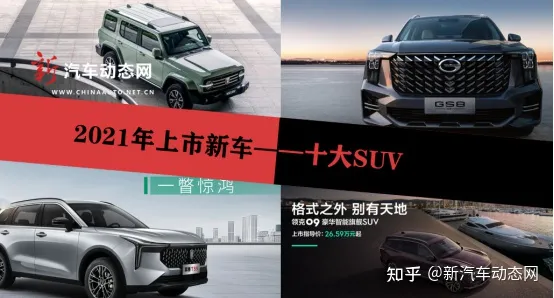 盘点2021年上市新车——十大SUV