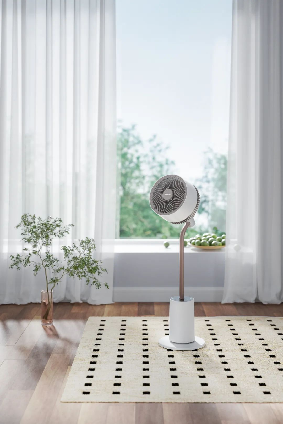 能杀菌的循环扇，也是落地灯