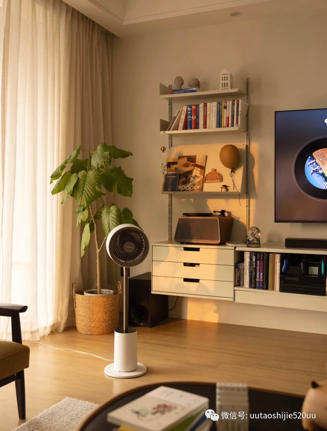 能杀菌的循环扇，也是落地灯