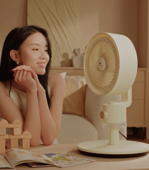 开了就不想关的空气循环扇，夏天的凉快，靠它了！