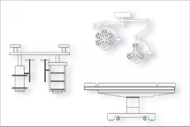 带摄像系统的手术无影灯-手术无影灯的使用流程