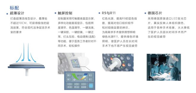 带摄像系统的手术无影灯-手术无影灯的使用流程