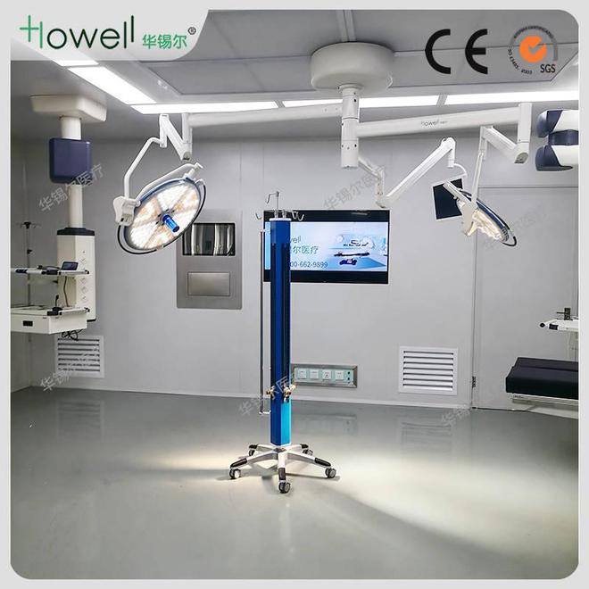 带摄像系统的手术无影灯-手术无影灯的使用流程