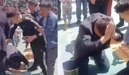 淄博烧烤店老板急得给顾客下跪，城市“出圈”的步子别迈得太急（央视点评淄博烧烤视频）