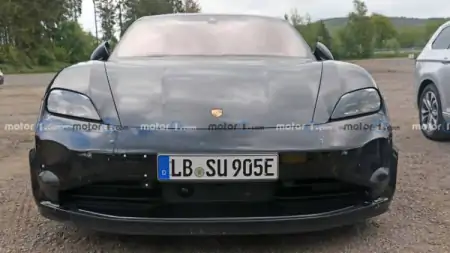 有望2023年年底首发 新款保时捷Taycan谍照曝光（2023款）