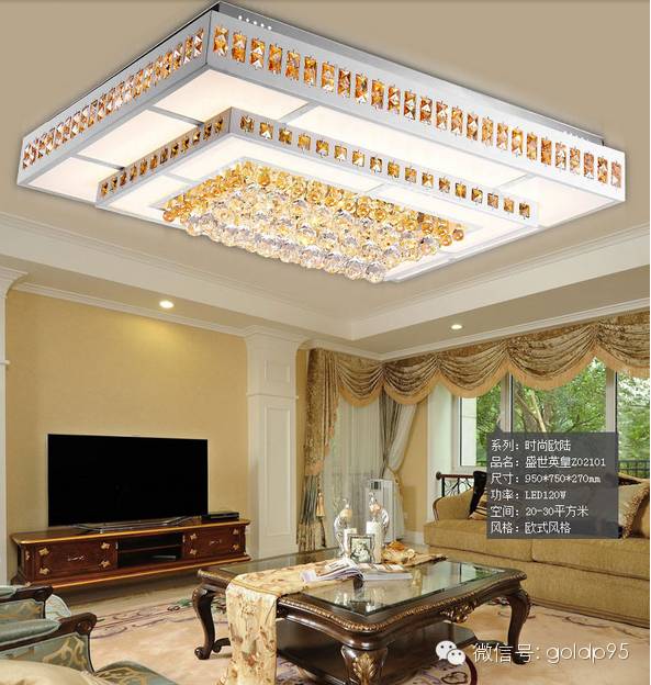 十款奢华客厅灯推荐，搭配你的身份刚刚好！-好看的客厅灯时尚