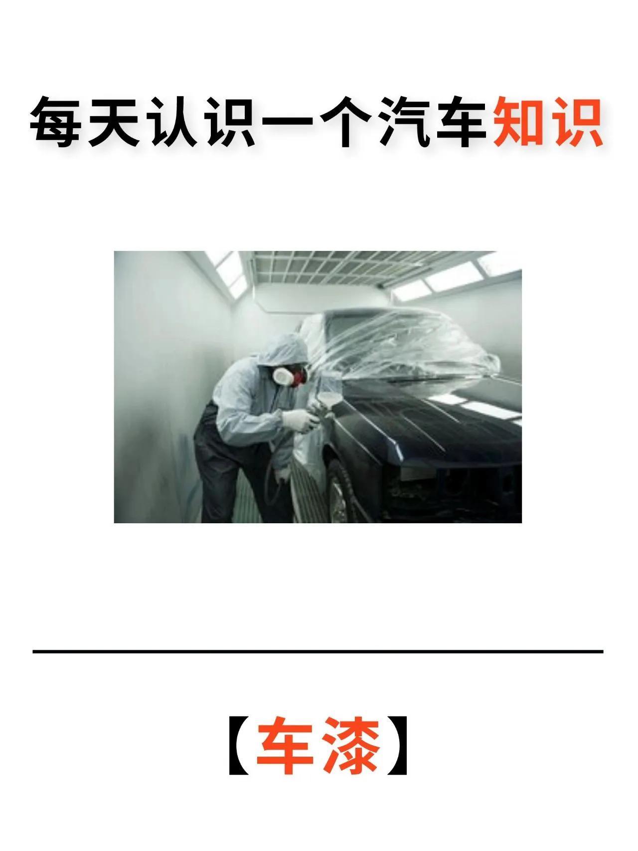 每天认识一个汽车知识——车漆！（车漆图解）