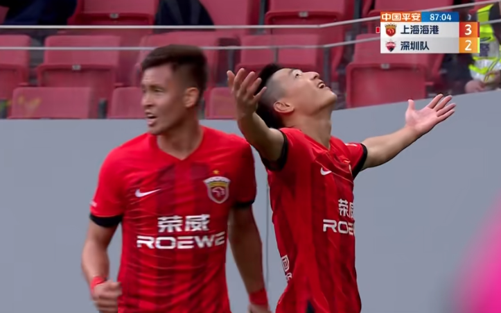 武磊87分钟绝杀！中超刺激1战：海港2-0到3-2，国脚染红（武磊在上港）