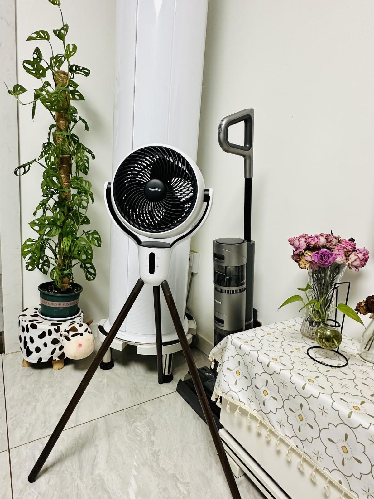 久吹风扇总头疼！亲身体验后我想说：空气循环扇真的不是智商税!-空气循环扇会制冷吗