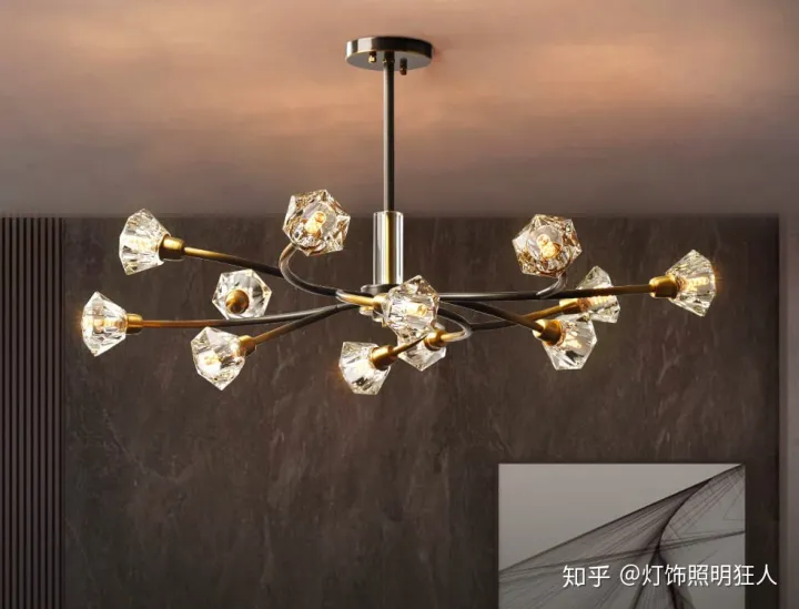 家装客厅吊灯选什么材质的好呢？-客厅吊灯装什么款式好