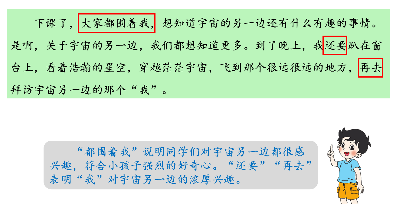 三年级语文《宇宙的另一边》，掌握这些知识点，轻松学懂课文-三年级宇宙的另一边课文讲解